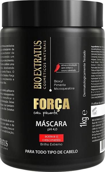 Imagem de Força Com Pimenta Bio Extratus Shampoo + Cond 1L +Suplemento