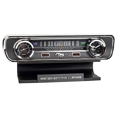 Imagem de Ford 1965 Mustang Vintage Dashboard Mesa Termômetro Relógio Sonoro