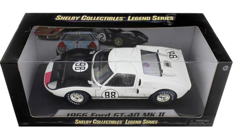 Imagem de Ford GT-40 MKII 1966 Winner Daytona Shelby Collectibles 1/18