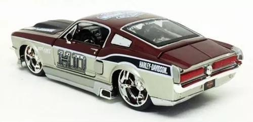 Imagem de Ford Mustang Gt 1967 Custom Harley Davidson Maisto 1/24