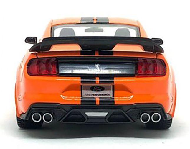 Ford Mustang Shelby Gt 500 2020 Laranja Maisto 1/24 Imagem de Ford Mustang Shelby Gt 500 2020 Laranja Maisto 1/24