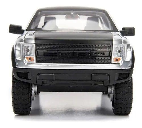 Imagem de Ford Pickup F-150 2011 Prata Com Rodas Extras Jada 1/24