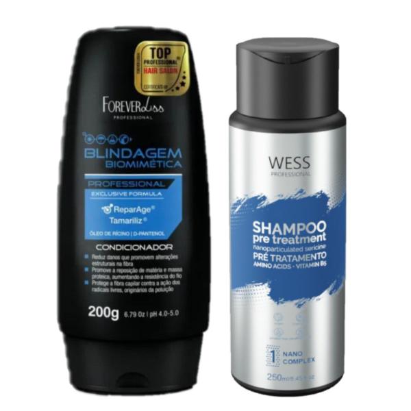 Imagem de Forever Cd Biomimetica 200ml + Wess Nano Passo 1 - 250ml