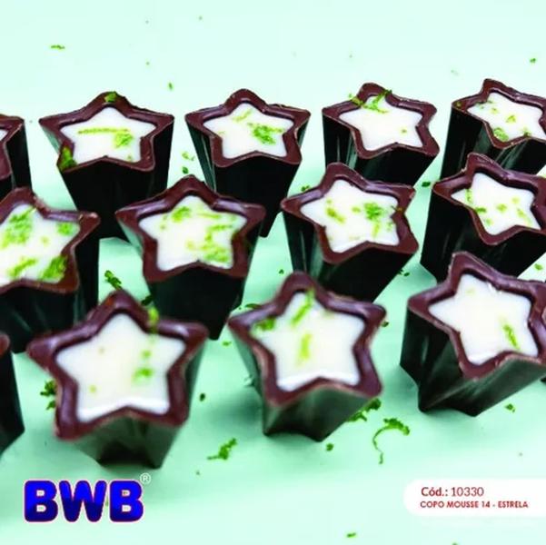 Imagem de Forma 03 Partes para chocolate Copo Mousse 14 Bwb Cod: 10330