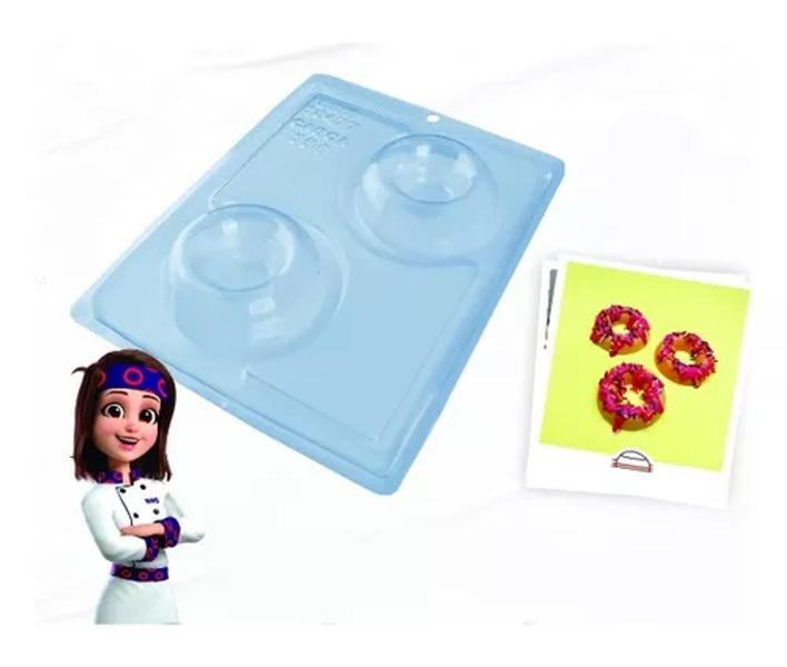 Forma 03 Partes para chocolate Donut Bwb Cod: 10477 Imagem de Forma 03 Partes para chocolate Donut Bwb Cod: 10477