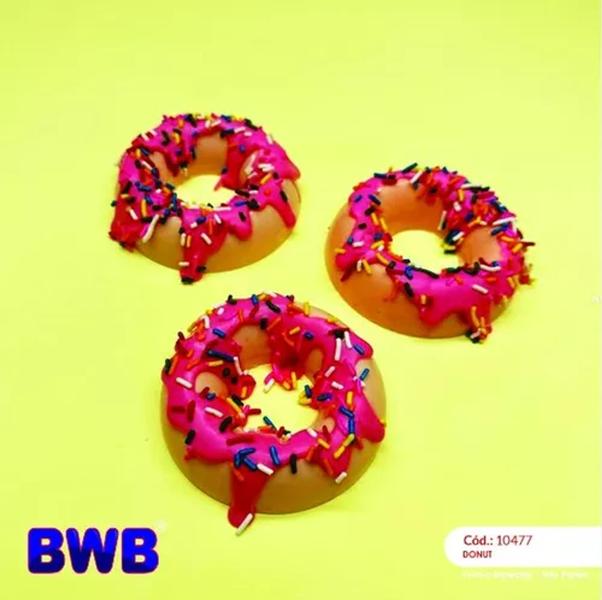 Forma 03 Partes para chocolate Donut Bwb Cod: 10477 Imagem de Forma 03 Partes para chocolate Donut Bwb Cod: 10477