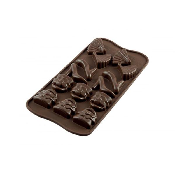 Imagem de Forma 3D Silicone Mini Bombom Chocolate Fashion Silikomart