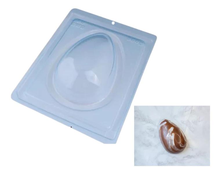 Imagem de Forma Acetato Silicone Chocolate Ovo Liso 350g  Cod: 50