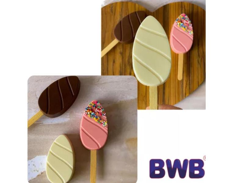 Imagem de Forma Acetato Silicone Chocolate Paleta Ovo 10228 BWB