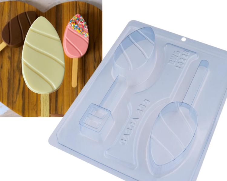 Imagem de Forma Acetato Silicone Chocolate Paleta Ovo 10228 BWB