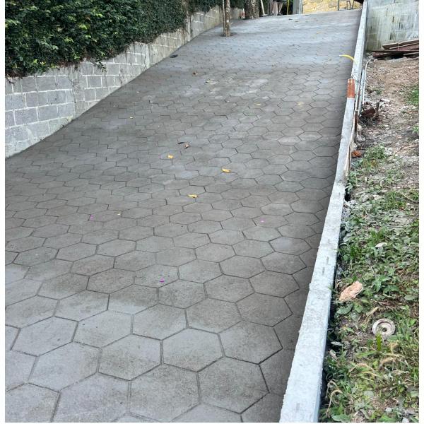 Imagem de Forma Aço Para Carimbar Pisos Estampar Concreto 25x25cm