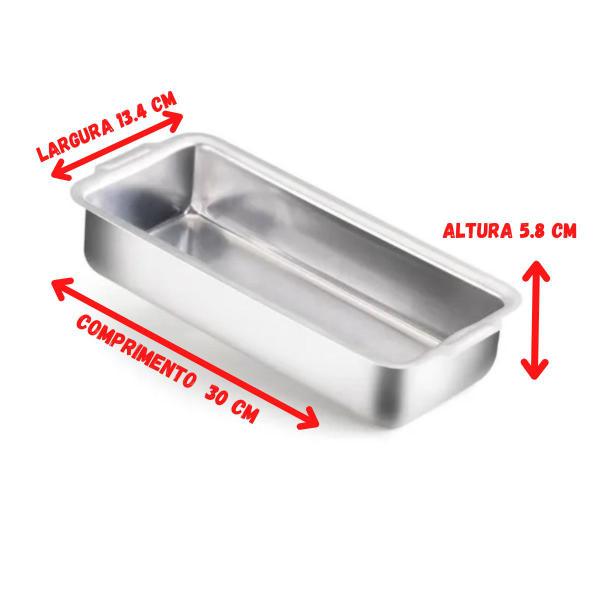 Forma Assadeira De Pão Caseiro Bolo Inglês Gelo Aluminio N3 - Nacional Imagem de Forma Assadeira De Pão Caseiro Bolo Inglês Gelo Aluminio N3
