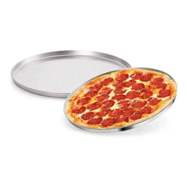 Imagem de Forma Assadeira de pizza alta praticidade