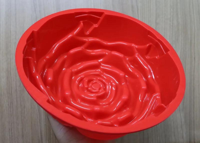 Imagem de Forma Assadeira De Silicone Rosa Confeitaria Mimo Style