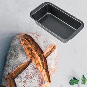 Forma assadeira metal para pães retangular metal utensilio de cozinha - Filó Modas Imagem de Forma assadeira metal para pães retangular metal utensilio de cozinha