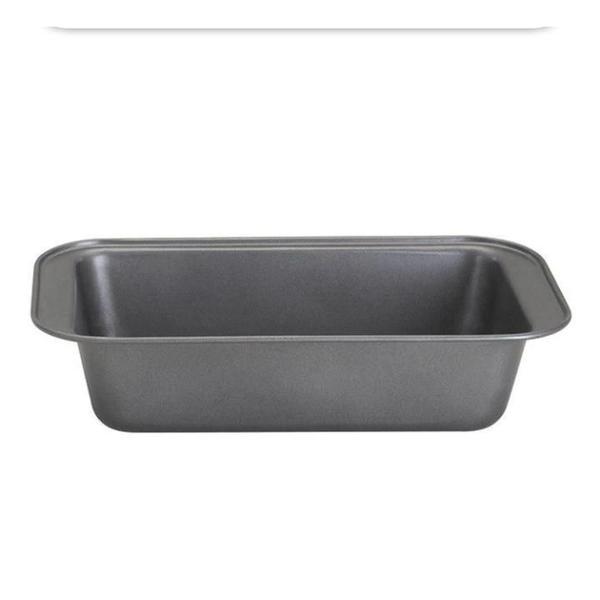 Forma assadeira metal para pães retangular metal utensilio de cozinha - Filó Modas Imagem de Forma assadeira metal para pães retangular metal utensilio de cozinha