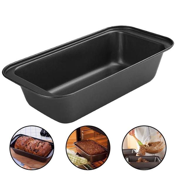 Forma Assadeira Retangular de Antiaderente Teflon para Pães Bolos Torradas Cozinha Confeitaria Padaria 25x6x13cm - DATERRA Imagem de Forma Assadeira Retangular de Antiaderente Teflon para Pães Bolos Torradas Cozinha Confeitaria Padaria 25x6x13cm