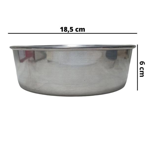 Imagem de Forma Ballerine Piscina Vulcao para Bolos N18 em Aluminio  Aluminiosomelhor 