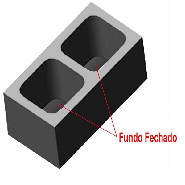 Forma Bloco N14 Manual Fundo Fechado 14x19x39 - Gastrobel Imagem de Forma Bloco N14 Manual Fundo Fechado 14x19x39 - Gastrobel