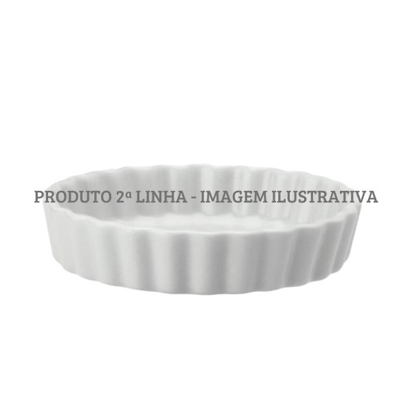 Imagem de Forma Canelada Baixa 13cm Porcelana Schmidt - Mod. Calorama 2 LINHA