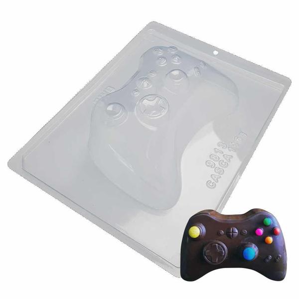 Imagem de Forma Chocolate Joystick XBox Grande Ref. 9813 - 2 formas - Bwb Embalagens