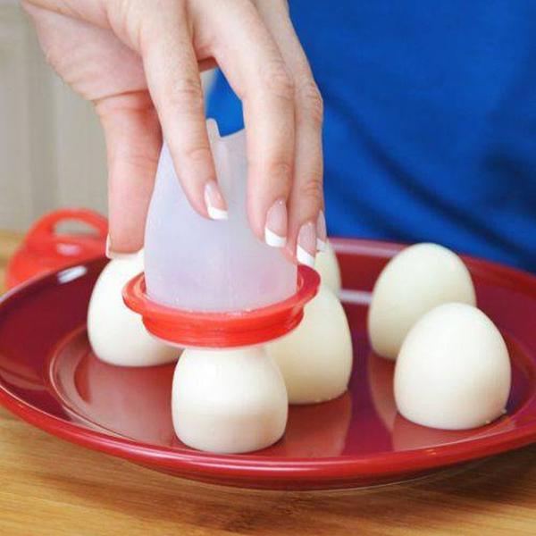 Imagem de Forma Cozedor Ovos Facil Cooker Silicone Cozinhar Eggs