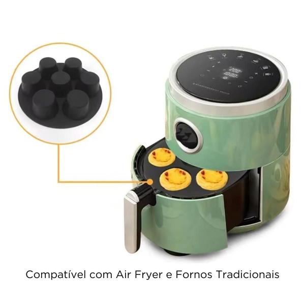 Imagem de Forma Cup Cake Muffin Sorvete Silicone Congelador Forno