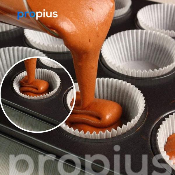 Imagem de Forma Cupcake Antiaderente Assadeira Pão Mel Queijo Forminha Queijadinha Travessa Microondas