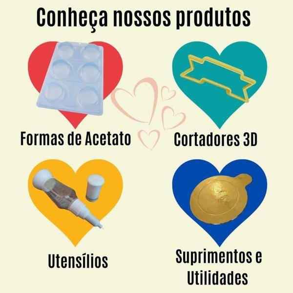 Imagem de Forma de Acetato Trator Fazendinha