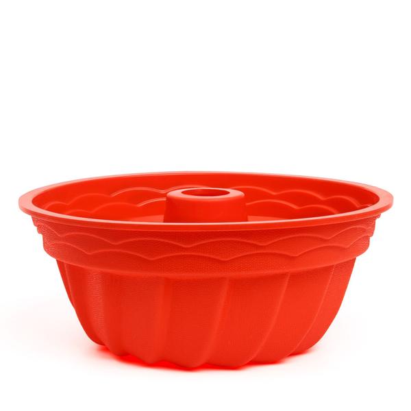 Imagem de Forma de bolo Assadeira De Silicone Para Bolo Pudim Torta Mousse Forno freezer Air Fryer