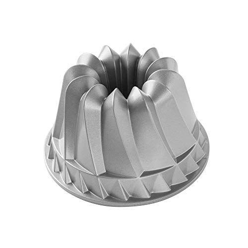 Imagem de Forma de bolo Bundt Kugelhopf Nordic Ware, 9 x 9 x 5.125, Cinza