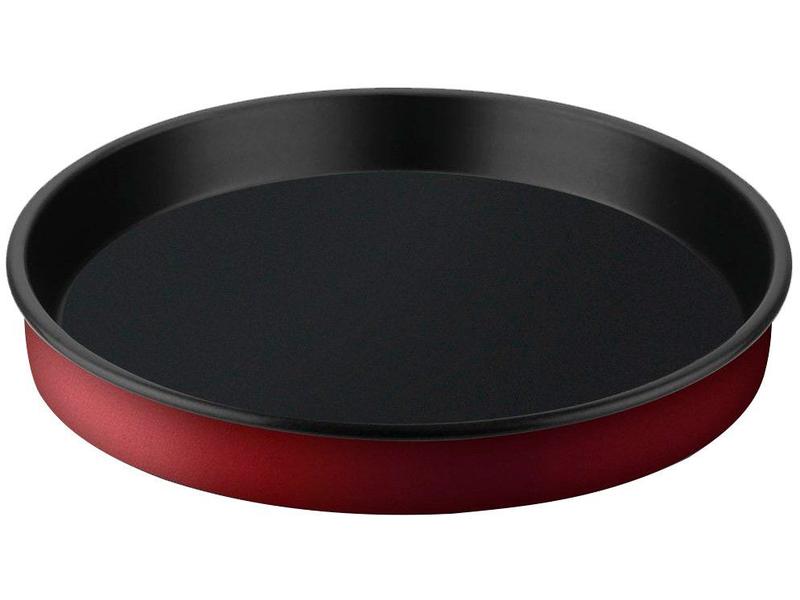 Forma de Bolo de Alumínio Redonda Antiaderente 30cm Rochedo Perfeito