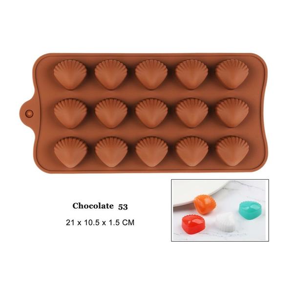 Imagem de Forma De Bombom Vários Modelos Chocolate Silicone para  Páscoa Trufas Sabonete Vela Biscuit e Gelo