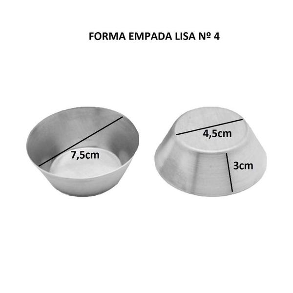 Imagem de Forma De Empada N4 Com 12Un - Festforma