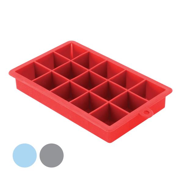 Imagem de Forma de Gelo 15 Cubos Silicone Livre De BPA Cores