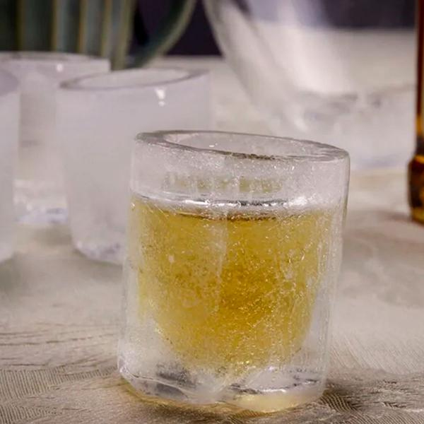 Imagem de Forma De Gelo Copo Drink Bebidas Ice Shots