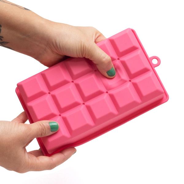 Imagem de Forma de Gelo de Silicone - 15 Cubos Oikos ROSA