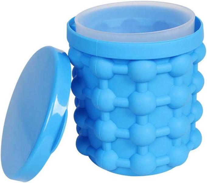 Imagem de Forma De Gelo Em Silicone Mini Balde Ice Magic Cube Da Tv