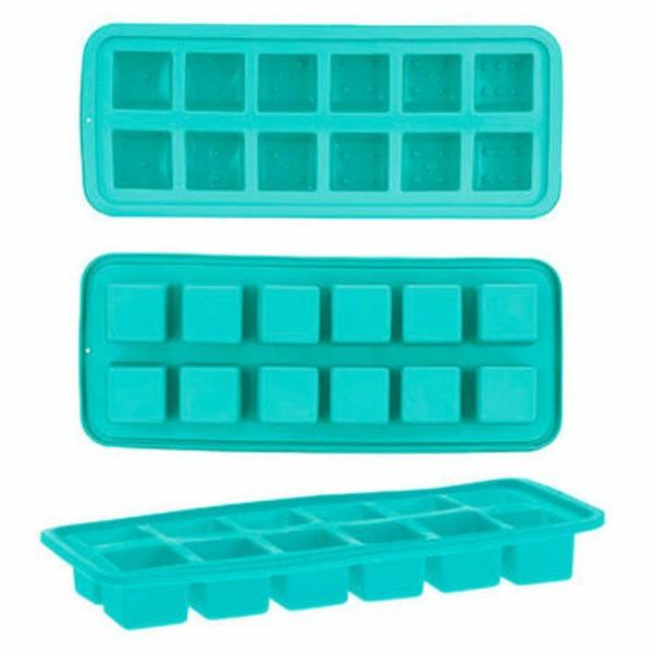 Forma de Gelo em Silicone para Drinks e Bebidas 12 cubos - Art House Imagem de Forma de Gelo em Silicone para Drinks e Bebidas 12 cubos