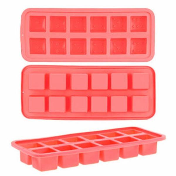 Forma de Gelo em Silicone para Drinks e Bebidas 12 cubos - Art House Imagem de Forma de Gelo em Silicone para Drinks e Bebidas 12 cubos