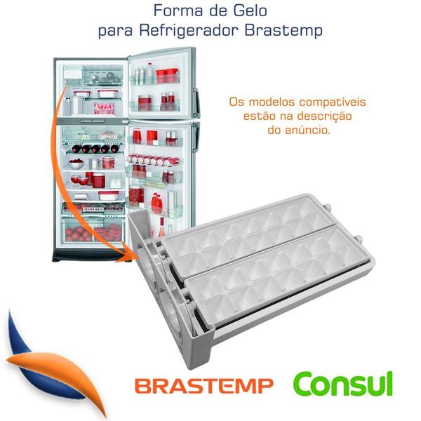 Imagem de Forma De Gelo Refrigerador Brastemp Bre49 Brm47 W10168813