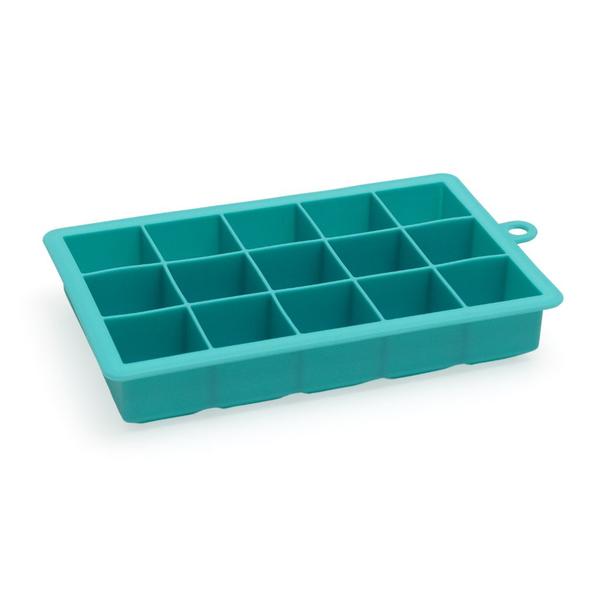 Imagem de Forma de Gelo Silicone 15 Cubos Estruturada Oikos Colorida Forno Freezer