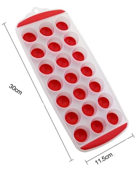 Imagem de Forma de gelo silicone utilidade de cozinha prática