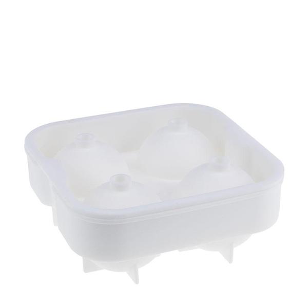Forma de Gelo Weck Bola Silicone Branco 12CM - 31749 - Weck utensílios Imagem de Forma de Gelo Weck Bola Silicone Branco 12CM - 31749 - Weck utensílios