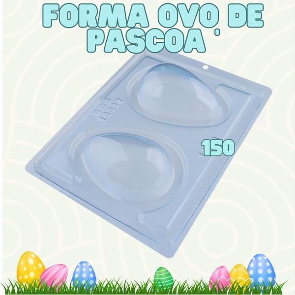 Imagem de Forma De Ovo Liso 150GR Bwb C/ Silicone 2 Cavidades