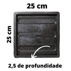 Imagem de Forma De Piso Direcional Para Deficiente Visual  25x25x2,5