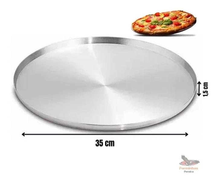 Imagem de Forma De Pizza 30 Cm 5 Unidades - FORMAS PEREIRA