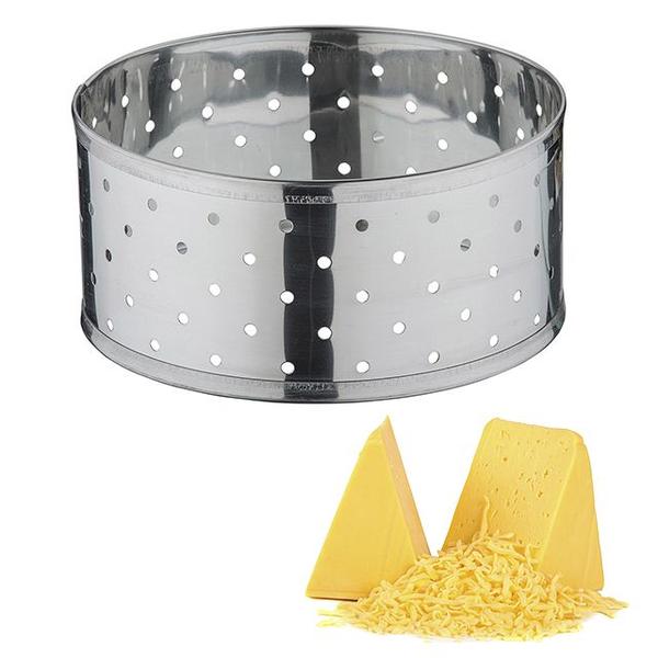 Imagem de Forma de Queijo Redonda 1kg Inox Resistente Malta