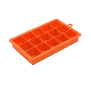 Imagem de Forma de Silicone 15 cubos Laranja 