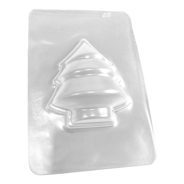 Imagem de Forma de Silicone Árvore de Natal - 11cm x 9cm - 4 Unidades